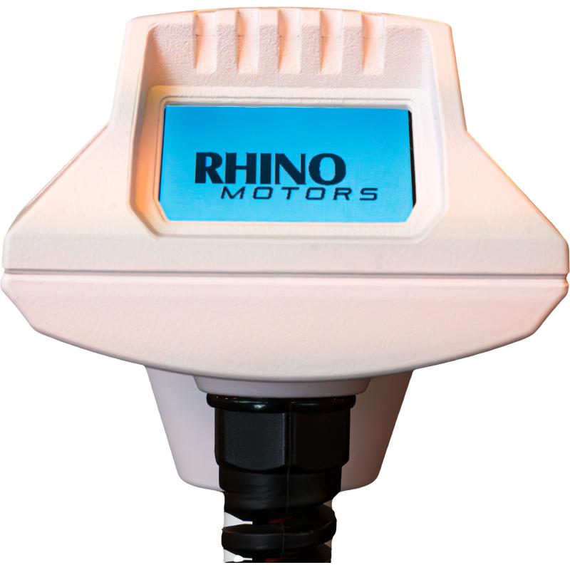 Rhino Motors BMR GPS NxT 65 Longshaft 12V electric outboard motor white