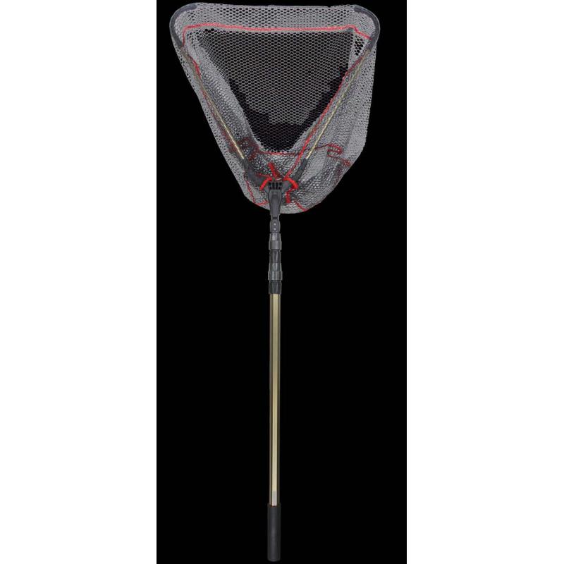 Fishing Tackle Max Unterfangkescher Compact gummiert kurz