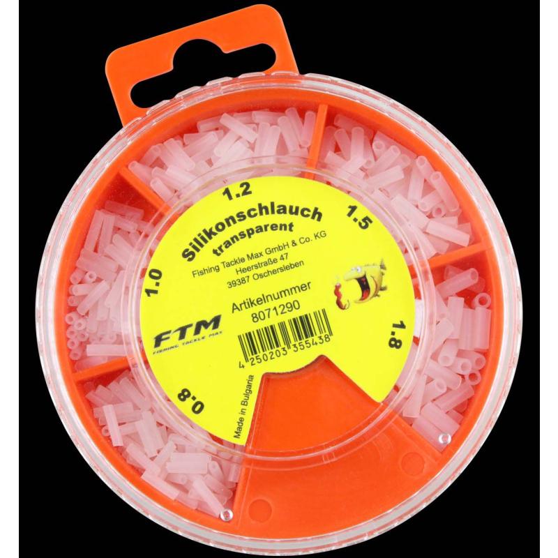 Fishing Tackle Max Silikonschlauch transparent