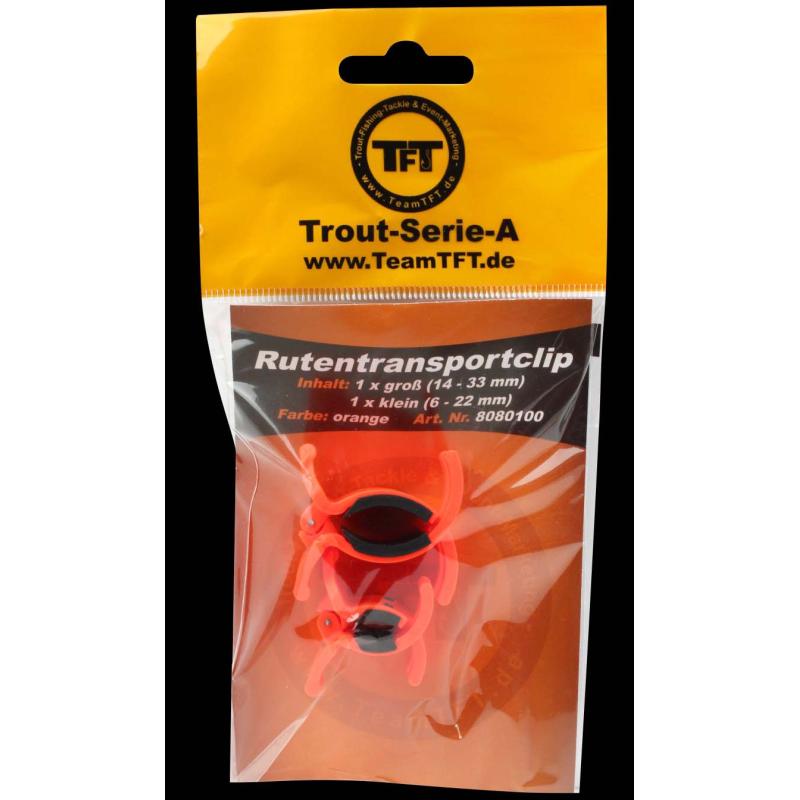 TFT Rutentransportclip (orange) 2 St&uuml;ck