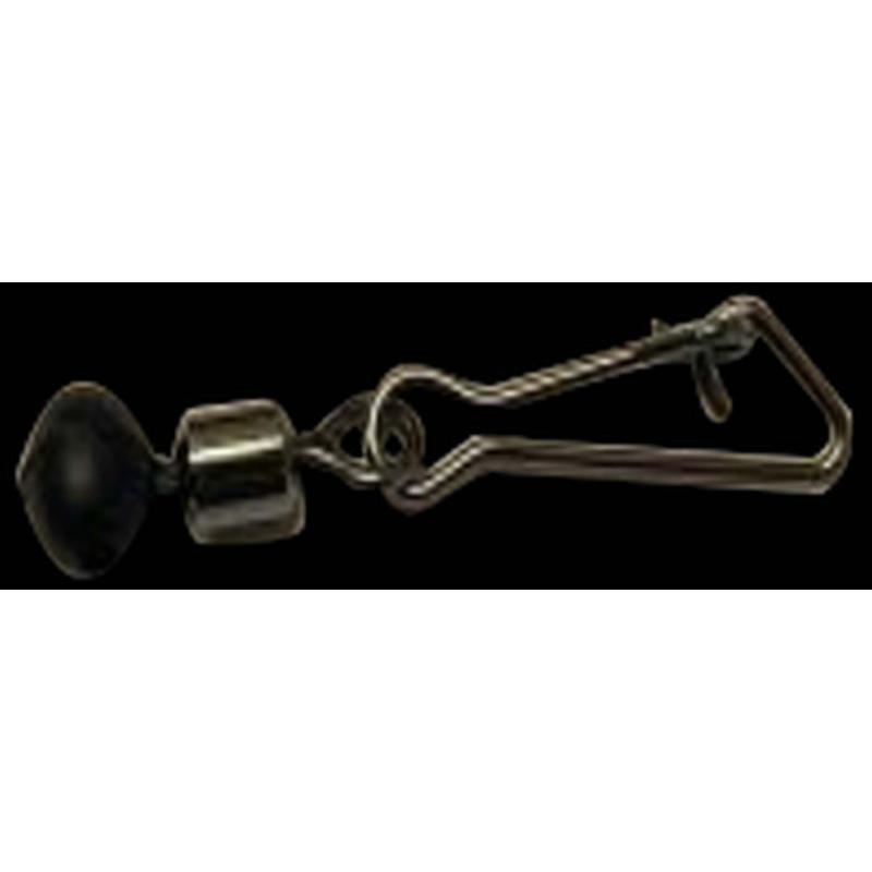 Fishing Tackle Max Durchlaufwirbel mit Snap Gr. M Inh.5 Stk.