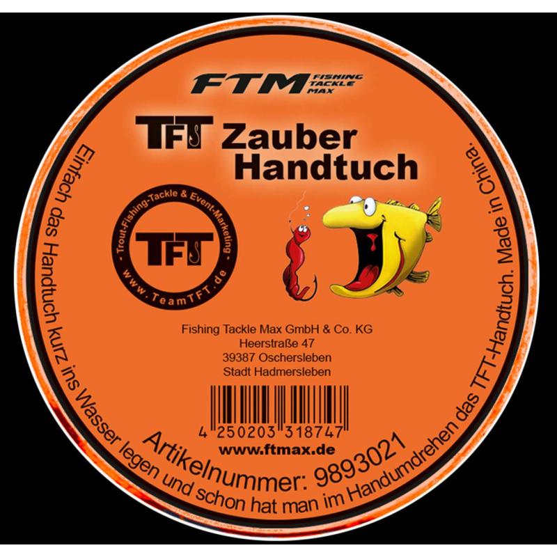 TFT Handtuch orange