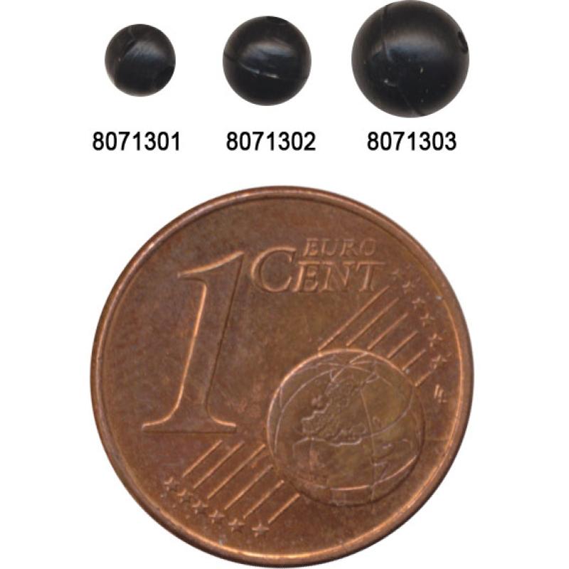 FTM-Trout Next Generation Gummiperlen schwarz 5 mm / 20 Stk.