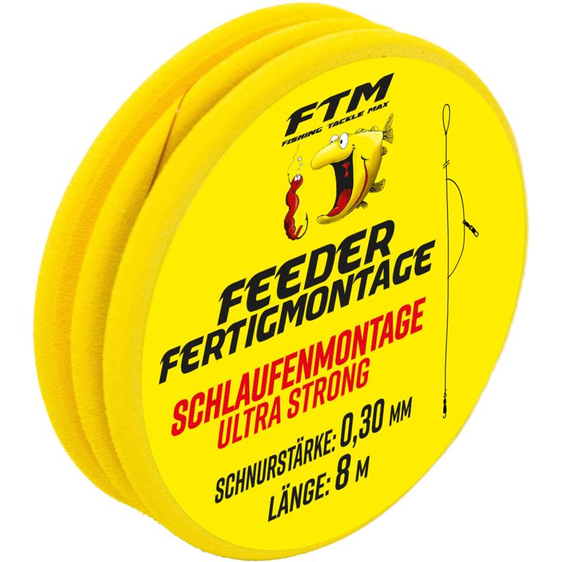 Fishing Tackle Max Schlaufenmontage ultra strong 0,30mm 8m