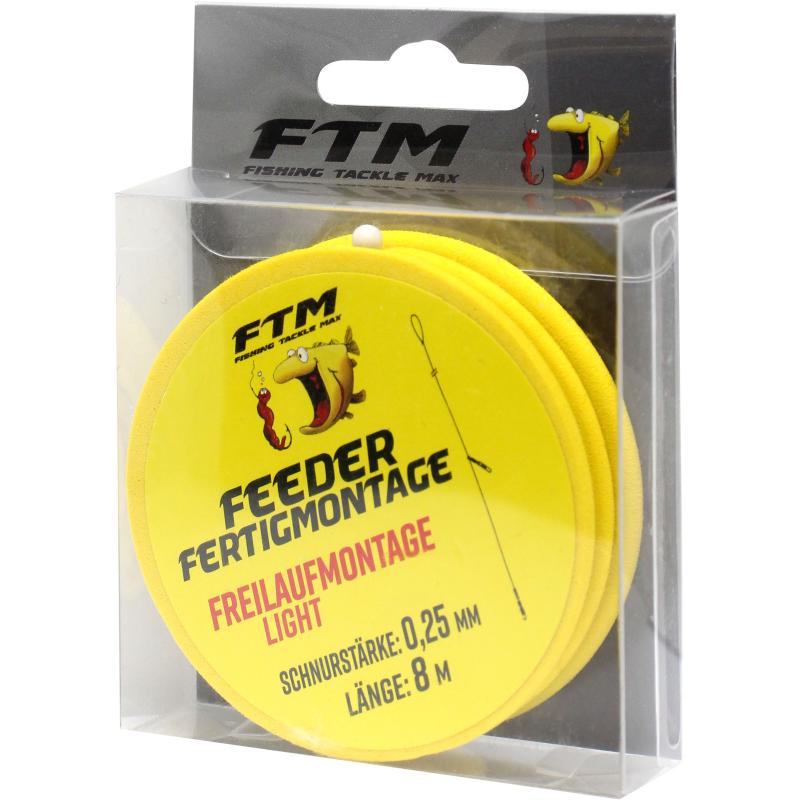Fishing Tackle Max Freilaufmontage light &Oslash; 0,25 mm 8,00 m