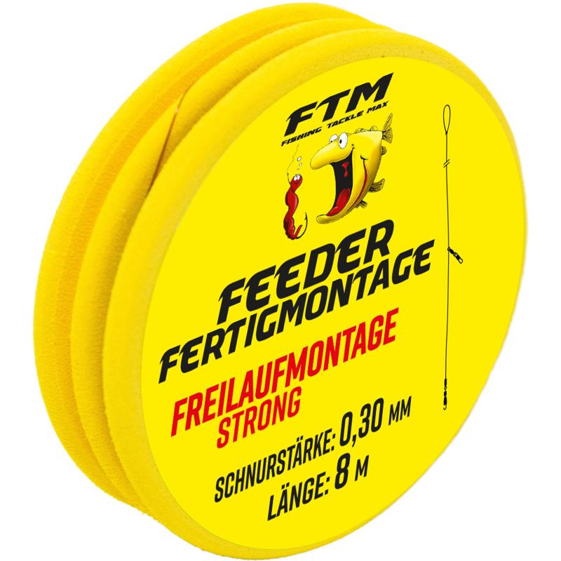Fishing Tackle Max Freilaufmontage strong &Oslash; 0,30 mm 8,00 m