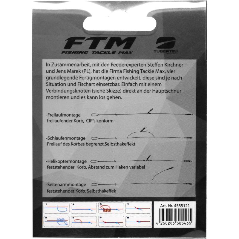 Fishing Tackle Max Freilaufmontage strong &Oslash; 0,30 mm 8,00 m