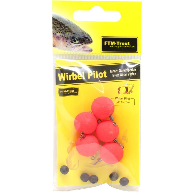 Fishing Tackle Max Wirbel Pilot rot 15 mm