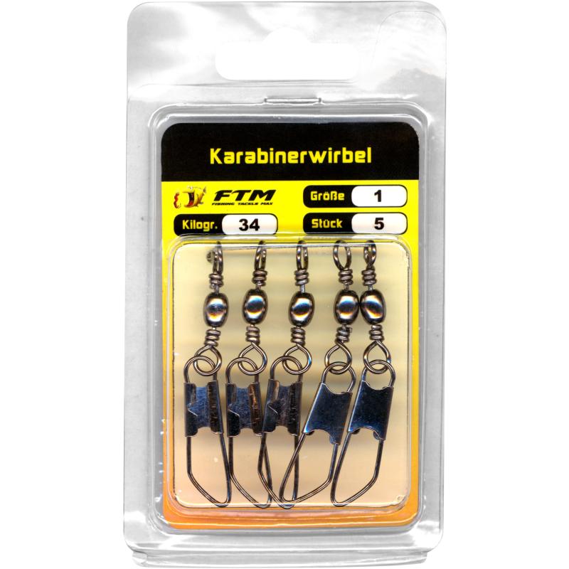 Fishing Tackle Max Karabinerwirbel Gr. 1