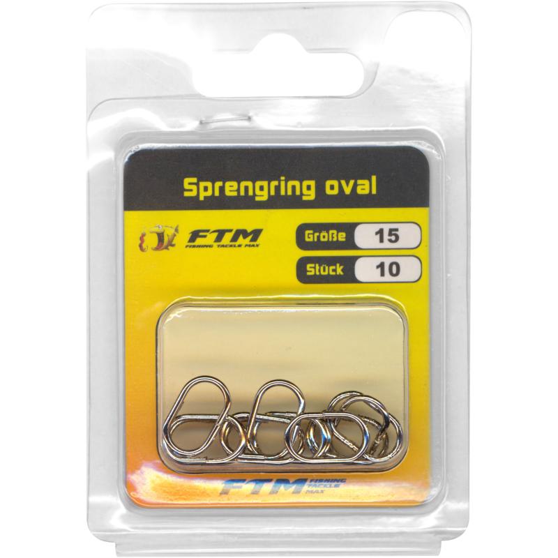 Fishing Tackle Max Sprengring oval Gr. 15