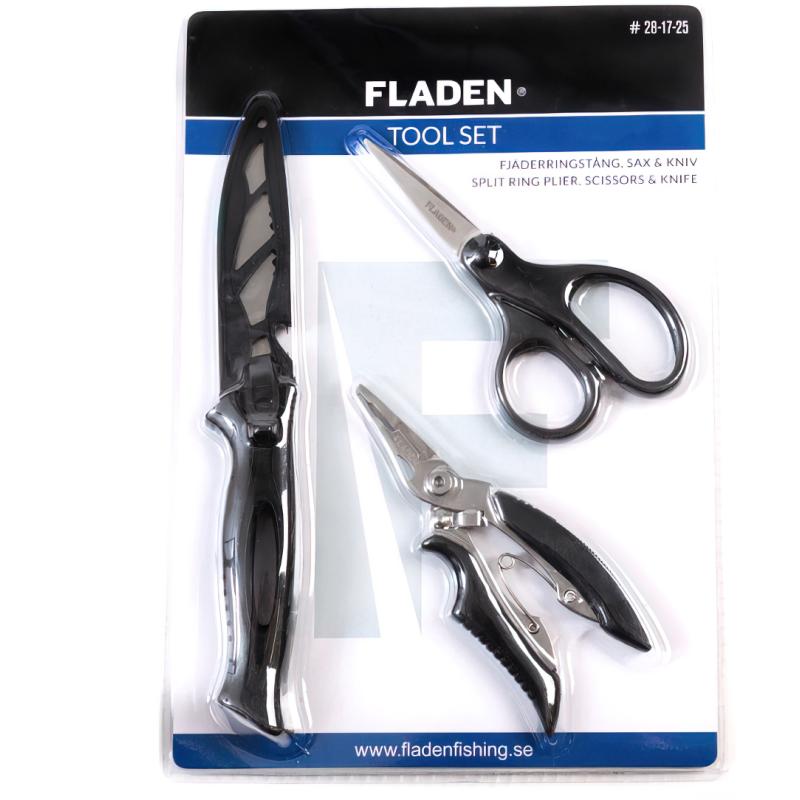 Produktbild FLADEN Werkzeugset mit Zange, Schere, Taschenmesser