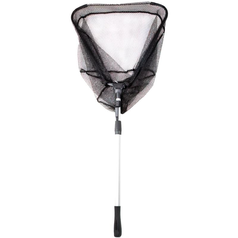 FLADEN Kescher, teleskopisch 40x40cm 1.4m. 2 sections. PE mesh