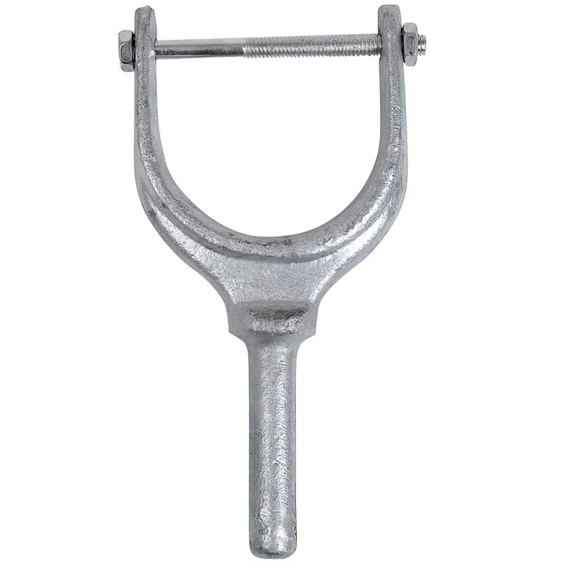 Produktbild FLADEN Rudergabel Galvanisiert mit Verrieglung 155x65mm 12mm