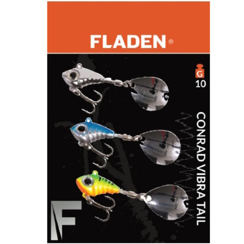 Fladen Conrad Vibra tail spinner 3p 10g