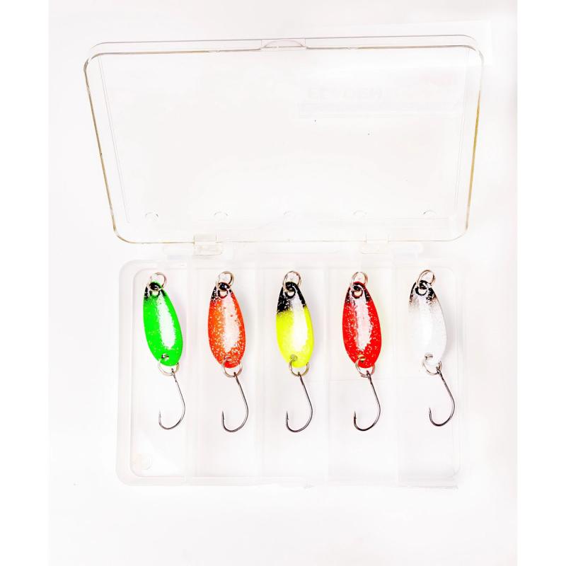 Fladen Conrad Mini spoon assortment 5pack 3g 30mm