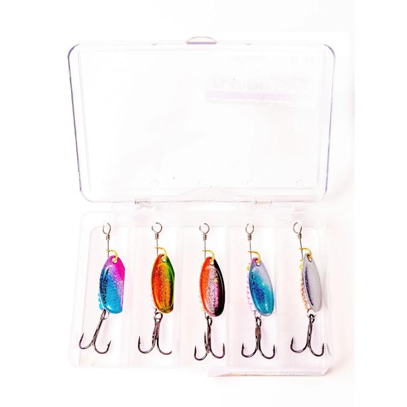 Produktbild Fladen Conrad Easy spinner assortment 5pack 5g