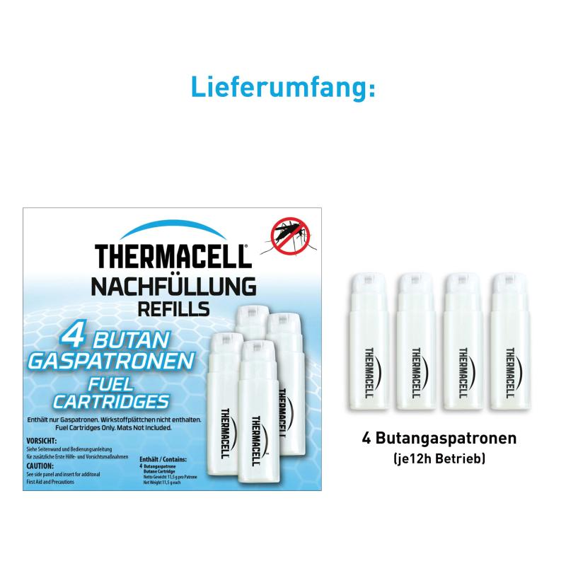 Thermacell C-4 Nachf&uuml;llset Gaspatronen