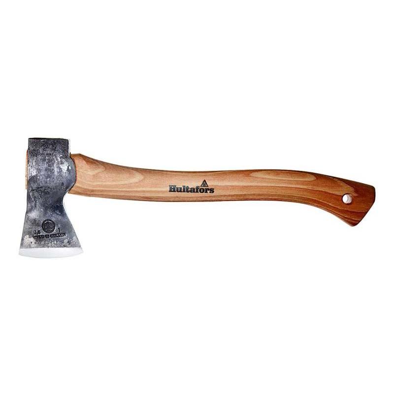 Produktbild Hultafors Hultan Trekking-Beil, Ovako Carbonstahl, Hickoryholz-Stiel, Kopfscheide Aus Braunem Leder