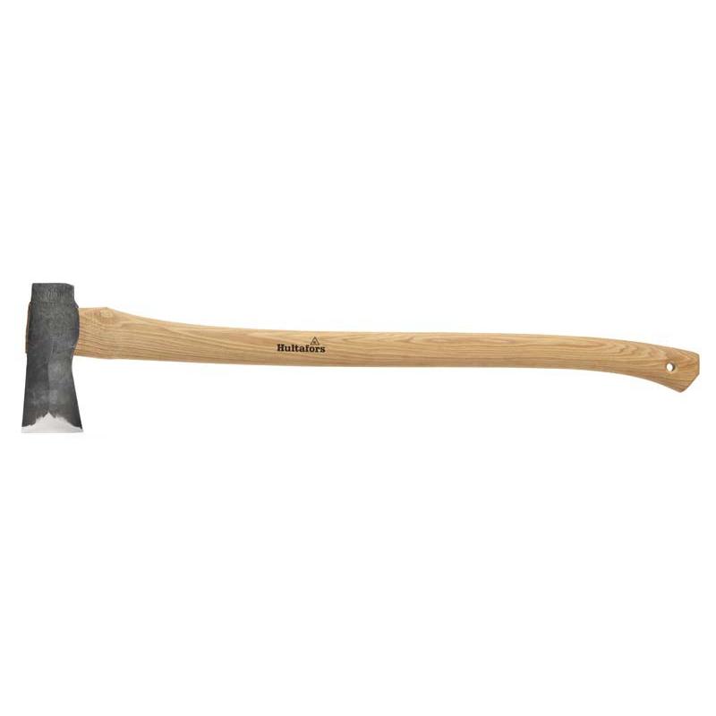 Produktbild Hultafors Kvillinge Spaltaxt, Ovako Carbonstahl, 1,9Kg, Handgeschmiedet, Hickoryholz, Leder Braun