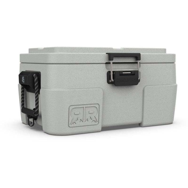 Rugged Road Cooler 45 V2, Polar White, Ultraleicht, Rigorite Fridgite Isolierung, 2 Griff