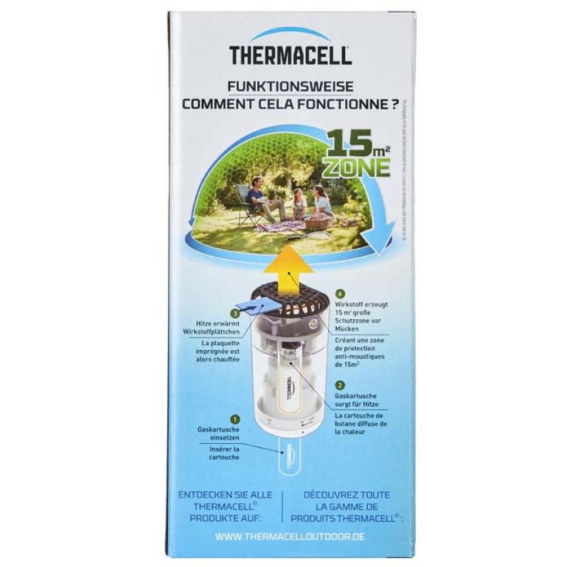 Thermacell Halo Mini, Graphite, M&uuml;ckenschutz, Pt-19, 15 Qm Schutz, 12 Stunden