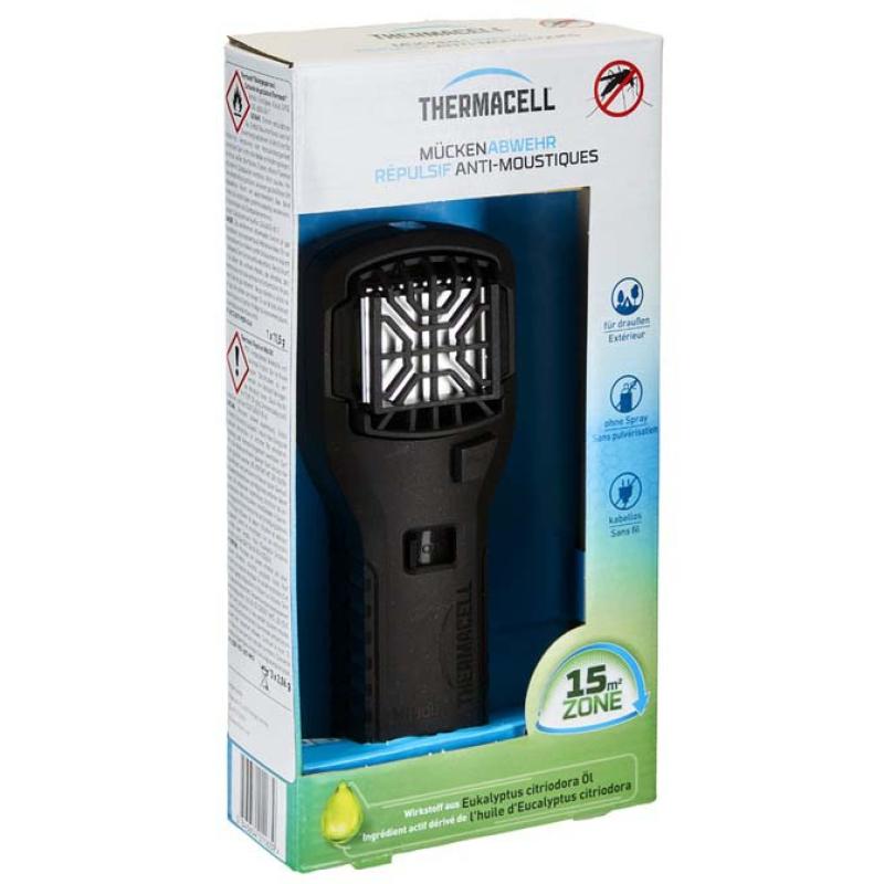 Thermacell Mr-300Li Handger&auml;t, Schwarz, Pt-19, Eucalyptus Citriodora, M&uuml;ckenschutz 15 Qm, 12 Std