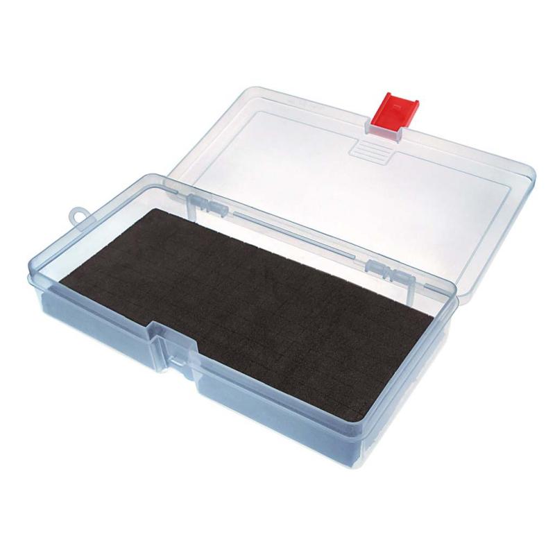 Produktbild JENZI Kunststoff-Box, transparent, 214x113x40mm