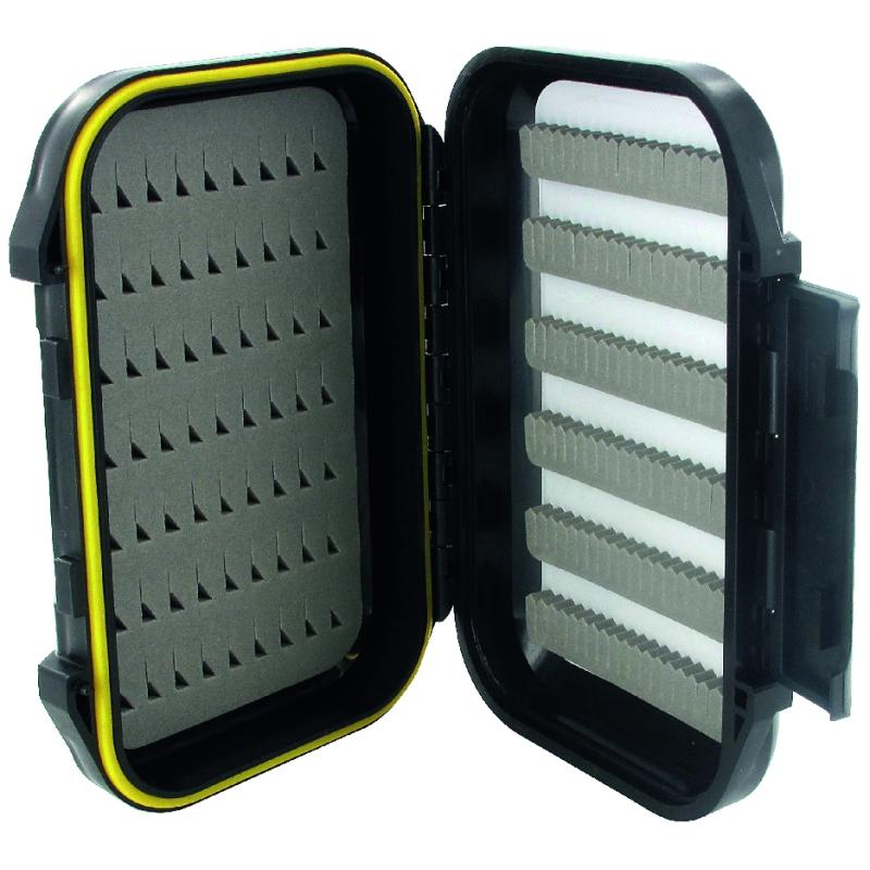 JENZI INSPIRE FLIEGENBOX mit 6 F&auml;cher, Schwarz, 136x86x36MM