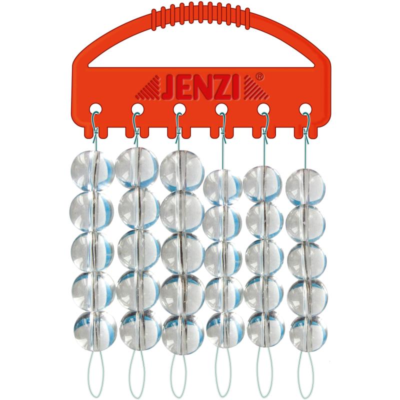 JENZI Stopper & Perlen clear
