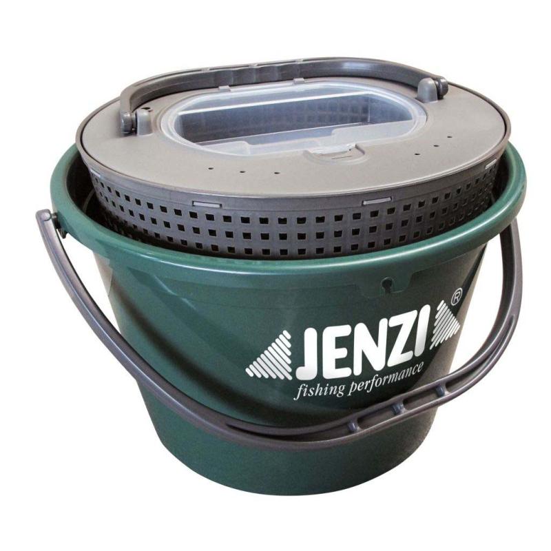 JENZI K&ouml;derfischkessel dunkelgr&uuml;n ca. 15l