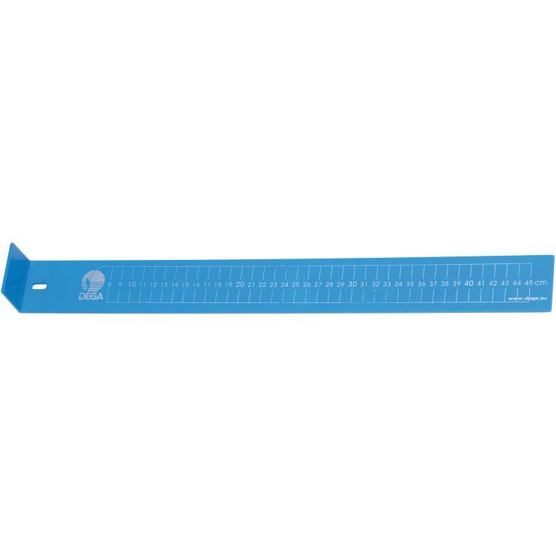 DEGA Ma&szlig;-Schablone f&uuml;r Fische 45cm
