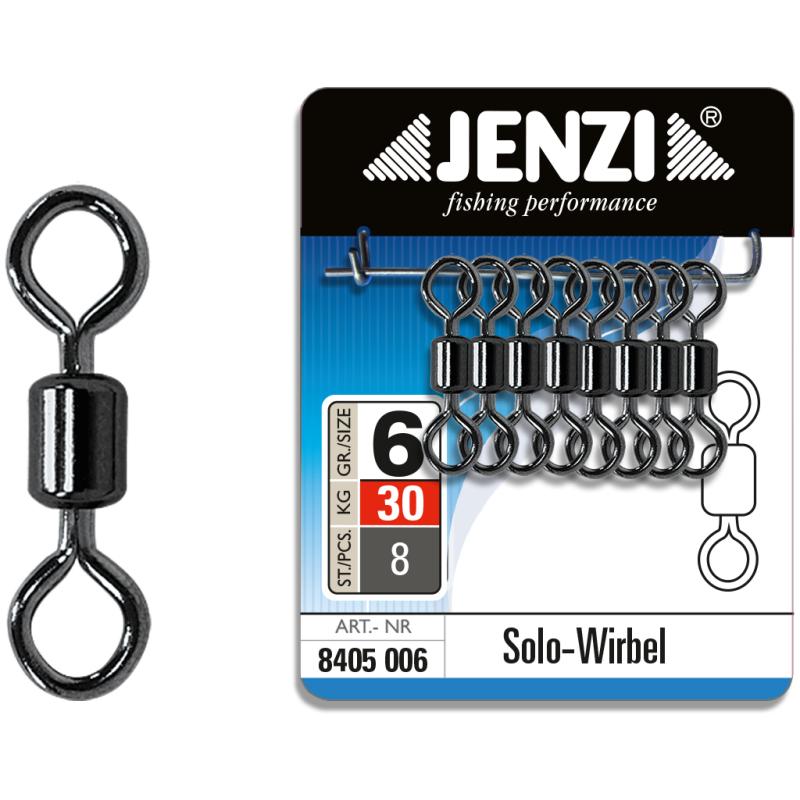 JENZI Solo-Wirbel in Black-Nickel Ausf&uuml;hrung Gr.6 , 30kg
