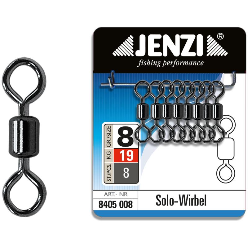 JENZI Solo-Wirbel in Black-Nickel Ausf&uuml;hrung Gr.8 , 19kg