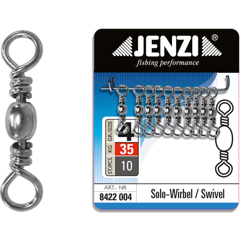 JENZI Solo-Wirbel in Black Nickel Gr&ouml;&szlig;e: 4 35kg