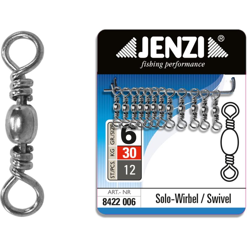 JENZI Solo-Wirbel in Black Nickel Gr&ouml;&szlig;e: 6 30kg