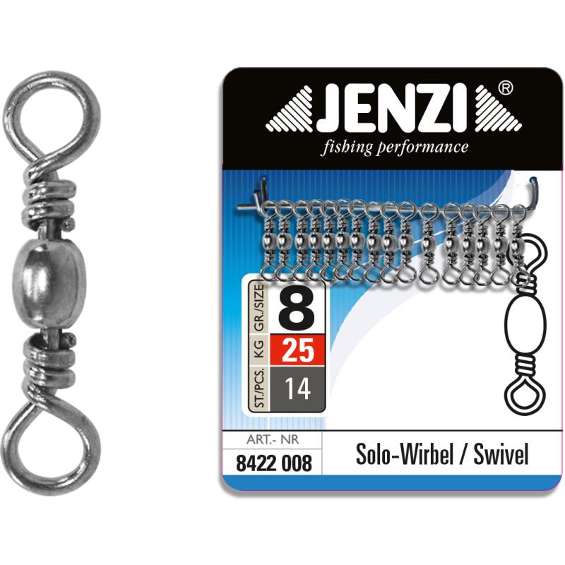 JENZI Solo-Wirbel in Black Nickel Gr&ouml;&szlig;e: 8 25kg
