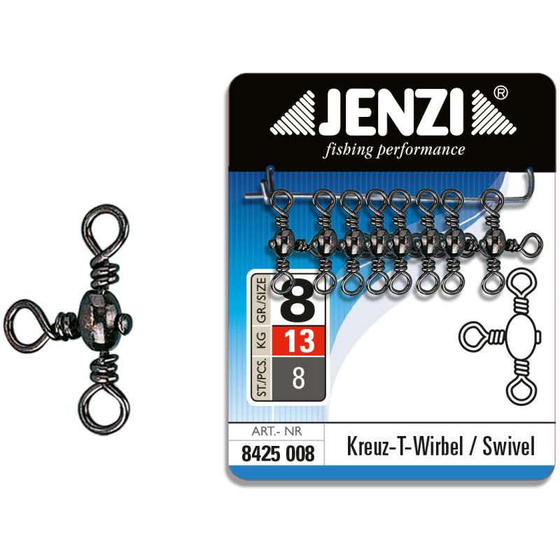 JENZI KREUZWIRBEL Black Nickel Gr.8 13kg