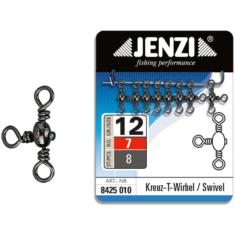 Produktbild JENZI KREUZWIRBEL Black Nickel Gr.12 7kg