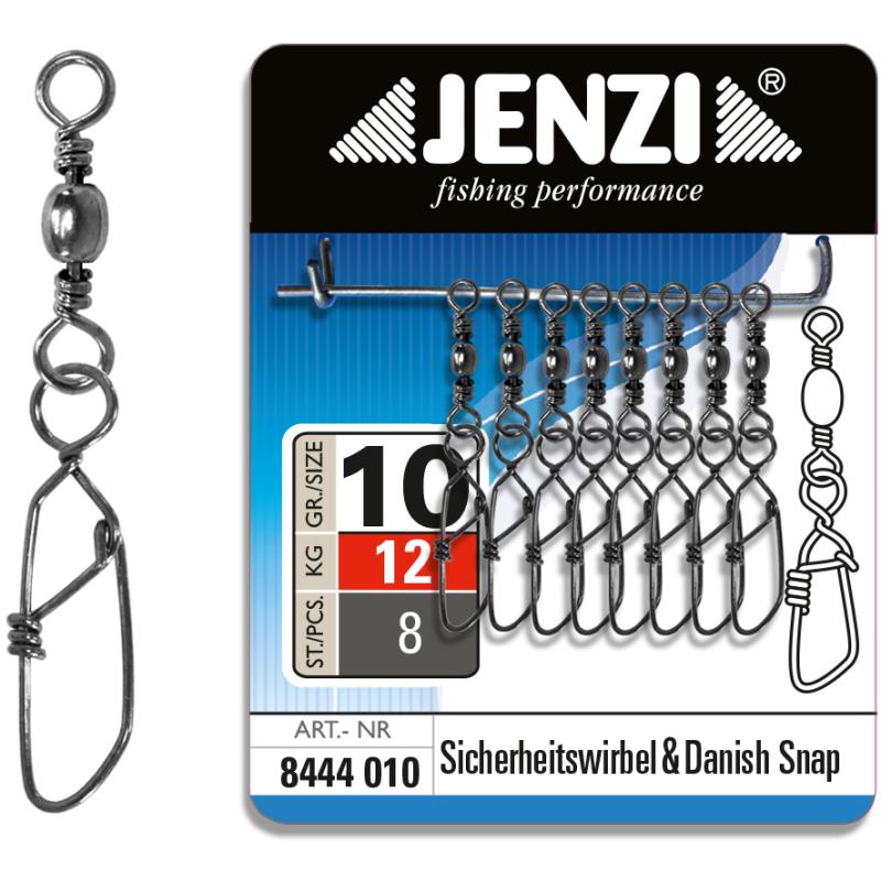 JENZI Sicherheitswirbel "Danish snap" Gr&ouml;&szlig;e: 10 12kg