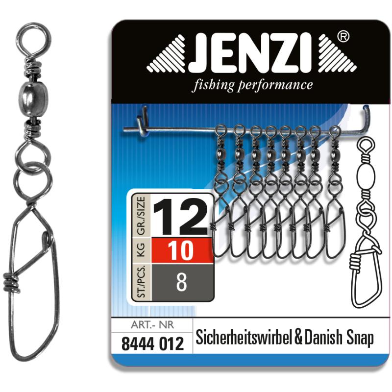 Produktbild JENZI Sicherheitswirbel "Danish snap" Gr&ouml;&szlig;e: 12 10kg