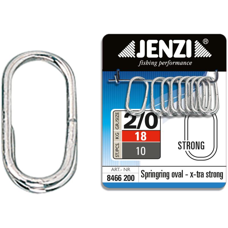 Produktbild JENZI Meeres-Sprengringe mit extrem hoher Tragkraft vernickelt 2/0
