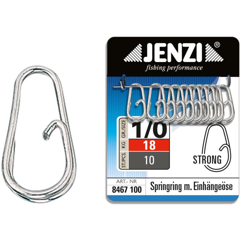 Produktbild JENZI Spezial-Sprengringe mit extrem hoher Tragkraft vernickelt Gr.1/0