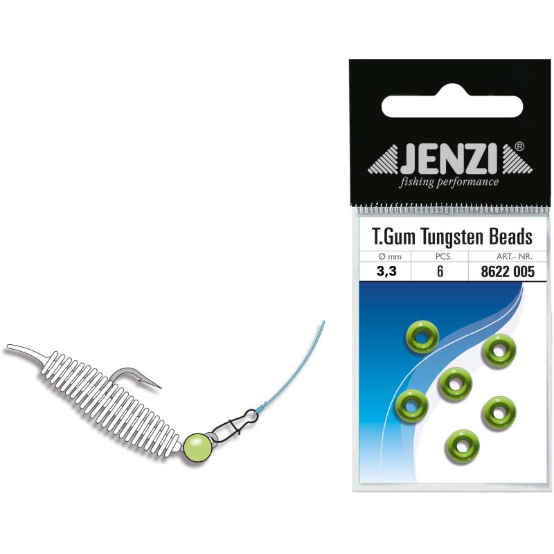 Produktbild JENZI Tung.Perl.3,3mm 6/SB roun.yell