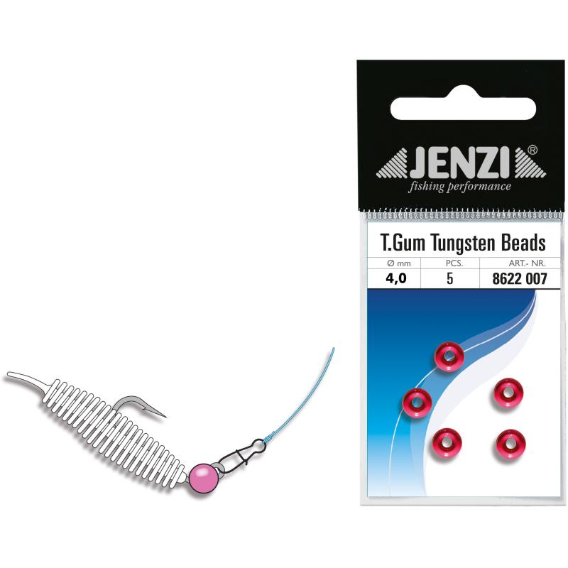 JENZI Tung.Perl.4,0mm 5/SB roun.pink