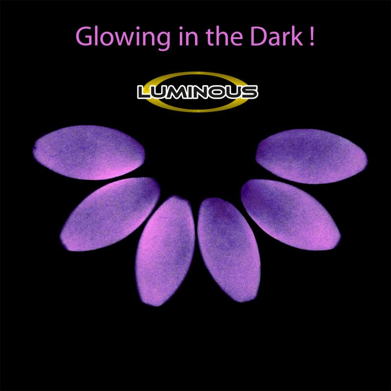 JENZI Luminous Auftriebsperlen Lum Purple S