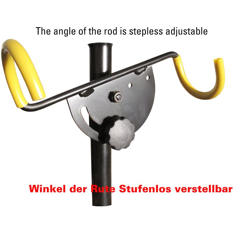 Rutenhalt.X-Heav.stab+f.Schirm