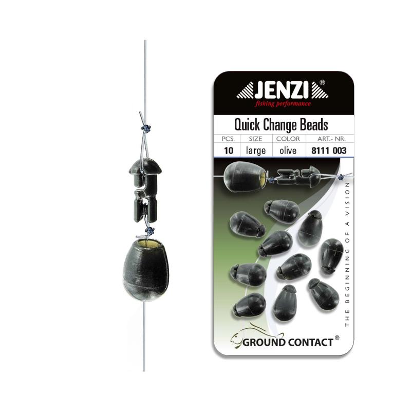 Jenzi Quick Change Beads, System f&uuml;r Vorf&auml;cher 9 mm Type Large