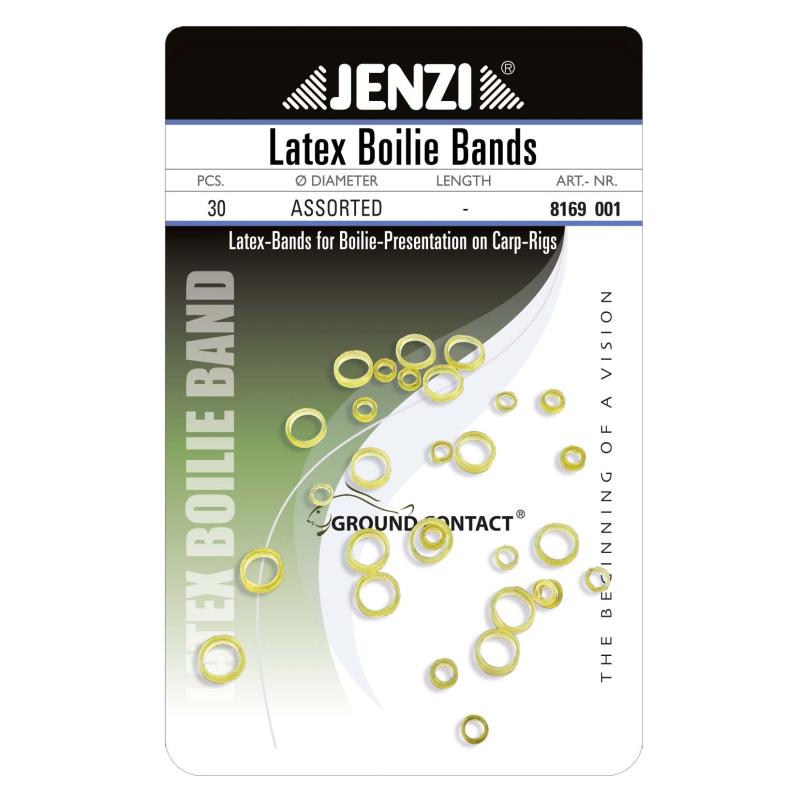 Jenzi Latex Boilie Bands, assorted