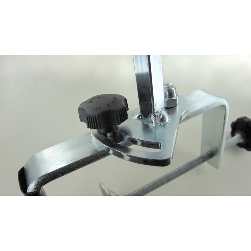 Jenzi Metall-Rutenhalter Boot verstellbar