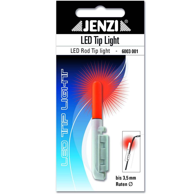 JENZI LED Tip Light, red, 3,5mm, 1St/SB